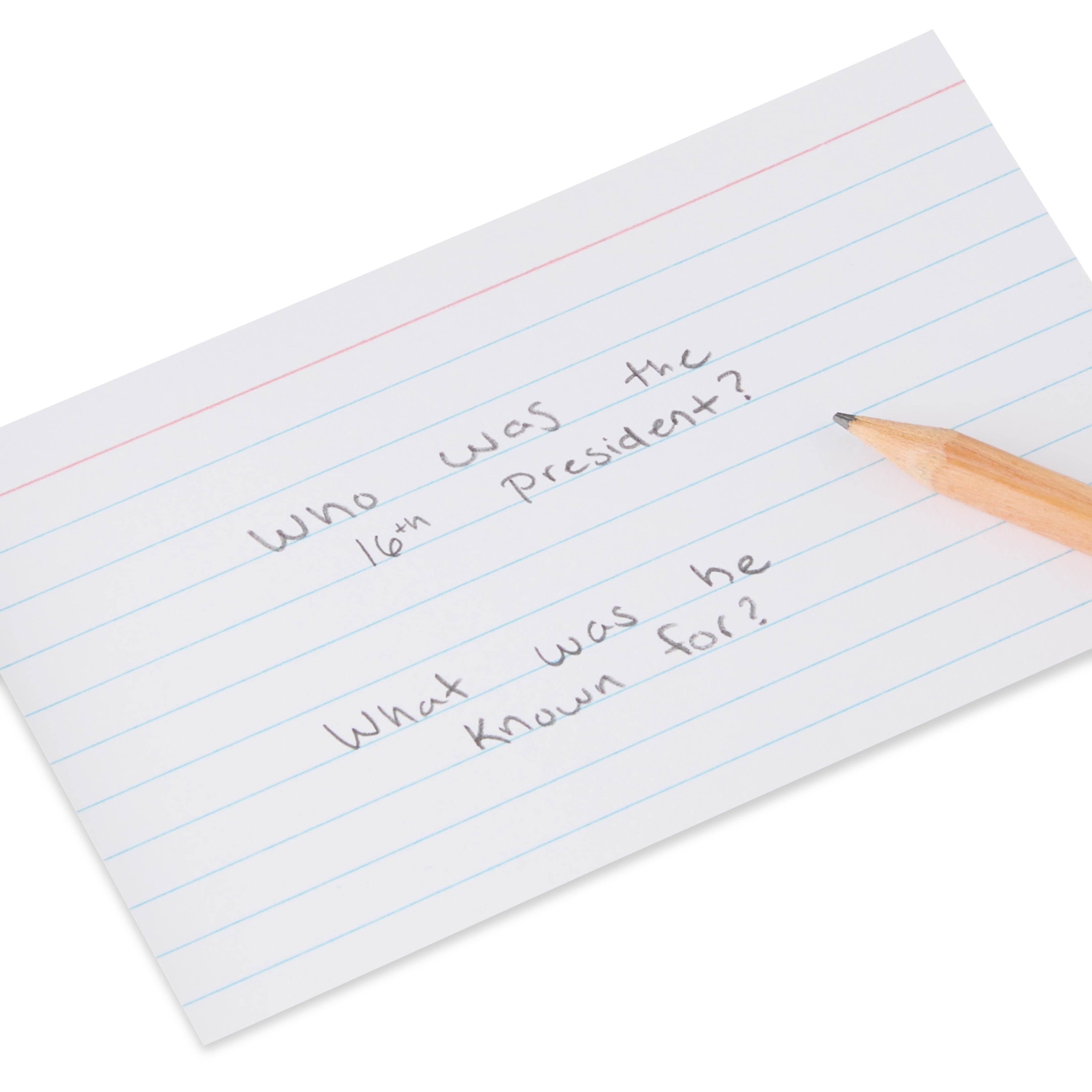 (25 pack) Pen+Gear Ruled Index Cards, 3" x 5", White, 100 Count