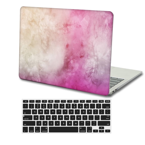 KSK KAISHEK Hard Protective Shell Case Cover Compatible New MacBook Air 13 inchs 2022 - 2018 A2337 m1 A2179 A1932 + Black Keyboard Cover, Colorful B 29