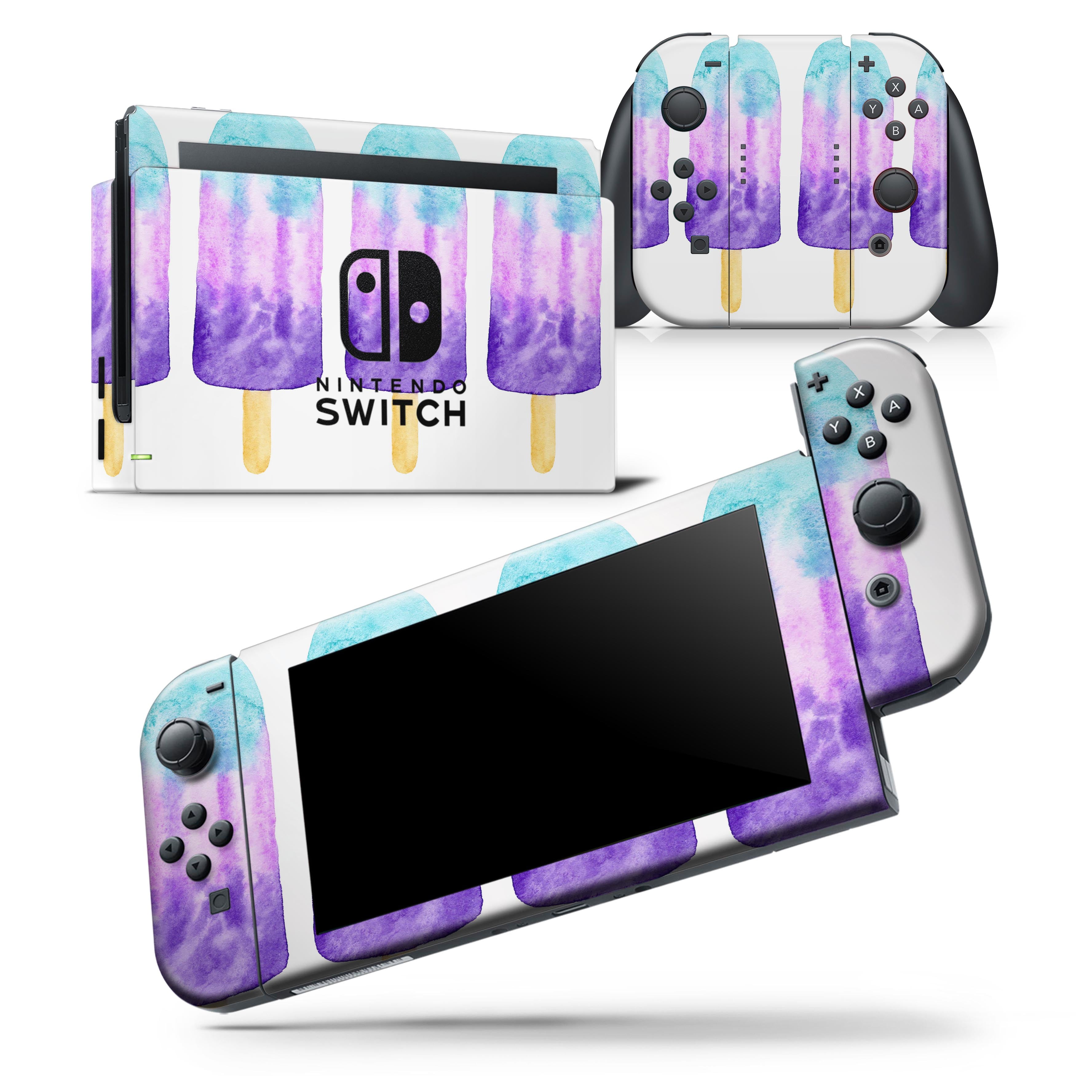Summer Mode Ice Cream V3 Skin Wrap Decal Compatible With The Nintendo Switch Joycons Only Walmart Com Walmart Com - roblox ice cream decal