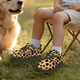 thumbnail image 3 of Wismoutput Leopard Print Sports Shoes for Kids Girls Single Buckle Sneakers Non-Slip Wear-Resistant Velcro Sneakers Size 11-15, 3 of 7