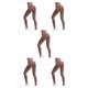 thumbnail image 3 of Sonducket Pantalones elásticos de cintura alta para correr para mujer, pantalones deportivos hasta los tobillos para hacer ejercicio en casa, Type2 NO2, 3 of 6