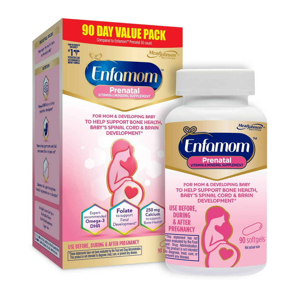 Enfamom Prenatal Vitamin Supplement for Pregnant and Lactating Women