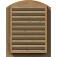 thumbnail image 5 of 20"W x 30"H Arch Top Gable Vent (25"W x 35"H Frame Size): Unfinished, Functional, Smooth Western Red Cedar Gable Vent w/ 1" x 4" Flat Trim Frame, 5 of 13