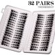 thumbnail image 3 of Pestañas individuales BERSHNOR Cat Eye Wispy 8-16 mm 256 racimos, 3 of 6