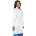 thumbnail image 4 of Landau Relaxed Fit 3-Pocket 4-Button Full-Length Lab Coat for Women 3155, 4 of 5
