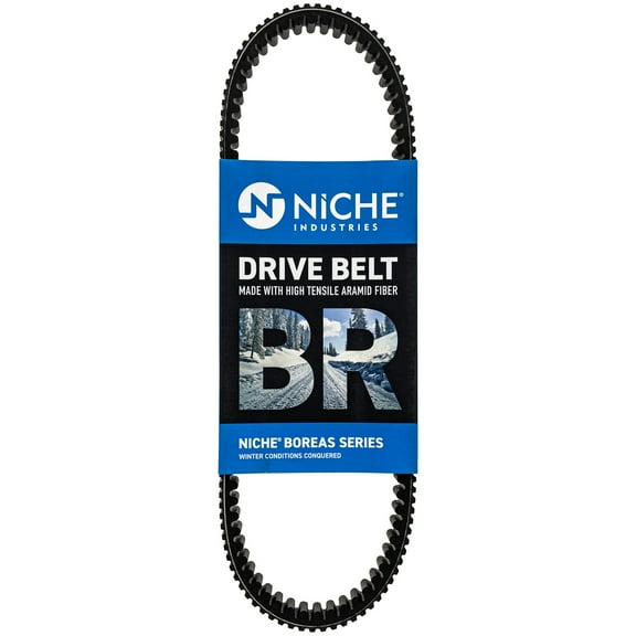 Niche BOREAS Drive Belt for Ski-Doo Tundra R II 280F 414827600 Snowmobile 519-CDB2342T