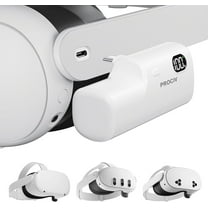 Battery Pack for Meta Quest 3S/3/2, Accessories for Oculus Quest 2/3/3S, 5000mAh Extended Battery VR Headset Power Bank Extra 2-4H Playtime