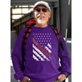 thumbnail image 2 of Freedom 4Th Of July Sweatshirt Men -Image by Shutterstock, Male Medium, 2 of 4