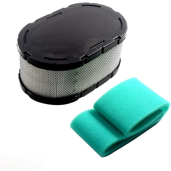 HQRP Air Filter with Pre-Cleaner Works with Kohler EZT715 EZT725 EZT740 EZT750 KT610 KT620 EKT740 EKT750 Lawn Mower Engines, Parts 16-083-04-S & 16-083-05-S Replacement