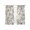 Gray, variant on Vintage Purple Flower Sheer Curtains 72 Inch Length 2 Panels Set, Farmhouse Botanical Floral Retro Voile Window Treatment Rod Pocket Curtains Sheers Drapes for Bedroom/Living Room/Kitchen 52"x72"x2