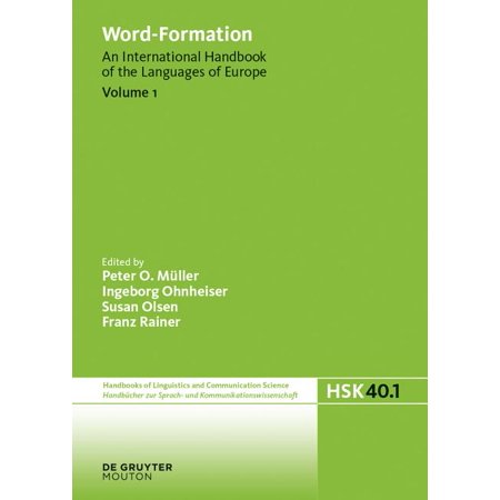 ISBN 9783110246247 product image for Handbücher Zur Sprach- Und Kommunikationswissenschaft / Hand: Word-Formation : A | upcitemdb.com