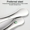 thumbnail image 6 of 5" Solid Serving Spoon Stainless Steel - Mirror Finish for Elegant Buffet Serving, 6 of 8