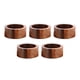 thumbnail image 4 of 5 piezas de configuración de mesa, hebillas para servilletas, soporte de anillos para servilletas de madera a la moda para fiesta, banquete de, 4 of 9