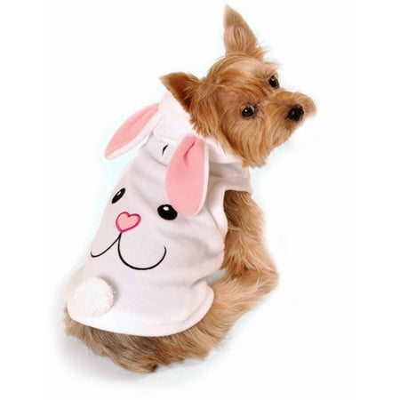 Simplydog, White Bunny Character Hoodie - Walmart.com