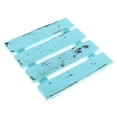 thumbnail image 4 of Tablero de licencia de Bloque de Pintada Mini Valla Crafting Telón de Fondo DIY Accesorios Adornos Azul Baoblaze Decoración De Placas De Fondo, 4 of 8