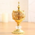 thumbnail image 5 of Unique Metal Incense Burner, Exquisite Workmanship, Multipurpose, for Study/Bedroom/Yoga, 1pc, 5 of 5