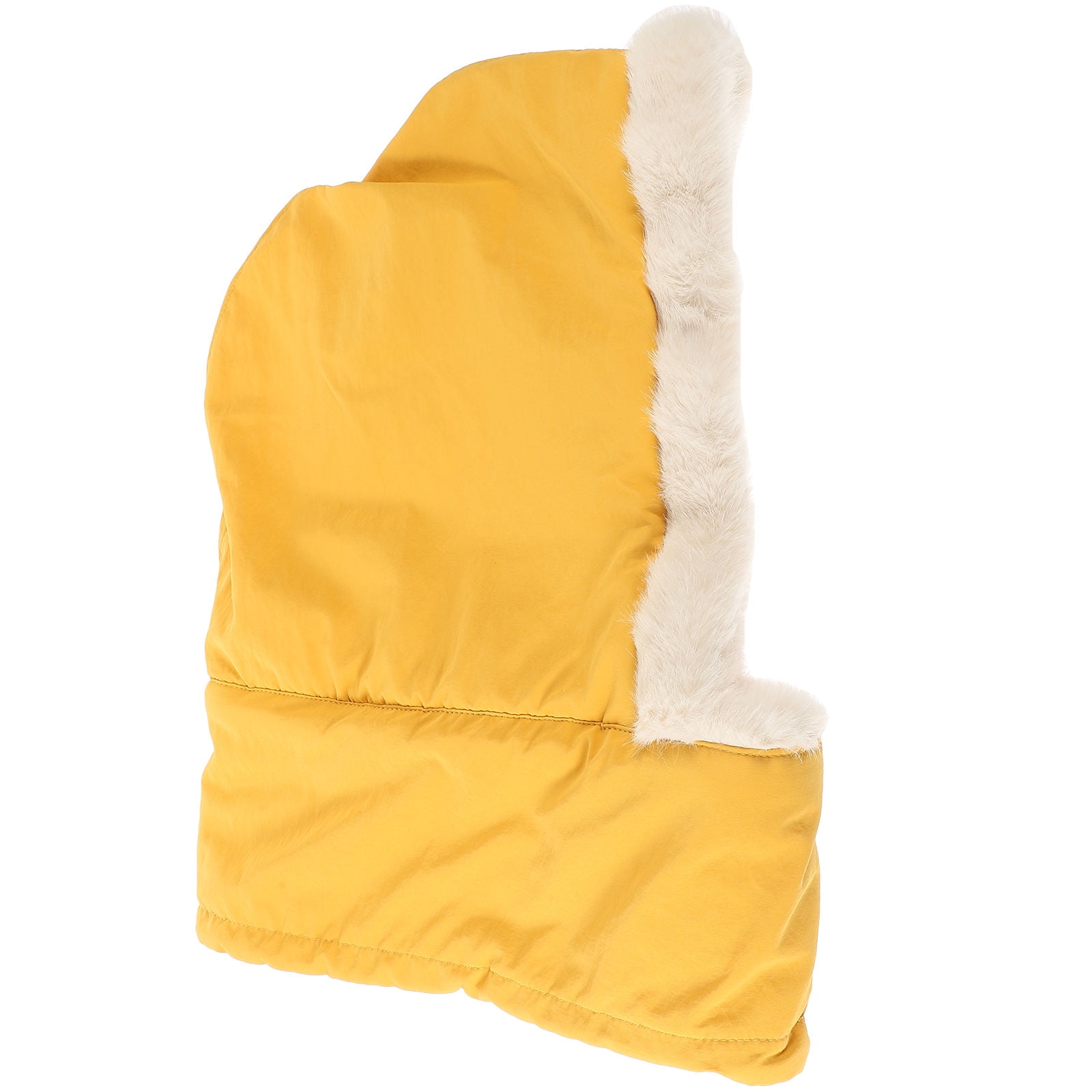 SKISUNO Cycling Mask Hood Orange Fleece Neck Warmer 1Pcs 15.7X9.8in