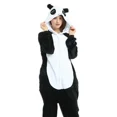 thumbnail image 4 of Panda Couples Pajamas Sets Women Winter Cute Animal Onesies Men One Piece Cosplay Costume Suit Sleepwear Flannel Pijamas, 4 of 6