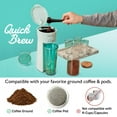 thumbnail image 4 of Hyperchiller Ehc824 Iced & Hot Coffee Maker, Adjustable Flow/Strength Lever, Includes 20 Oz. Tumbler & Reusable Straw, Compatible With Coffee Grounds, Removable, Reusable Mesh Filter, Mint, 4 of 5