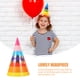 thumbnail image 4 of KAKOWELY 32 sombreros de papel para fiestas de cumpleaños infantiles, conos de fiesta y decoraciones para fiestas., 4 of 5