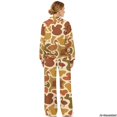 thumbnail image 2 of Glofpot Women's 2 Piece Outfits, Mock Neck Sweatsuits Loungewear Set Long Sleeve Sweatshirt, Wide Leg Sweatpants, Oversized Sweat Sets, Casual Tracksuit, Drawstring Activewear,Duck Camo Gym Suit, 2 of 7