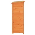 thumbnail image 6 of vidaXL Garden Tool Shed Brown 32.7"x22.4"x55.1" Solid Wood Pine, 6 of 9