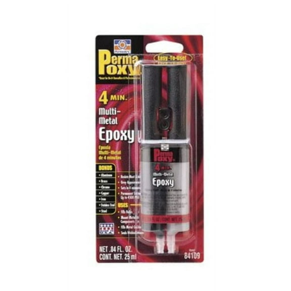 Permatex 84109 1 Oz Steel & Aluminum Auto Epoxy
