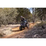 Coleman Powersports AT200R 169cc Adult Gas ATV, High-Speed Off-Road Quad Up to 38 MPH & 20 Miles Range, Automatic Transmission, Front & Rear Cargo Racks, Ages 16 and Up, Black