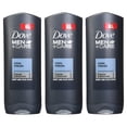 thumbnail image 4 of dove men care, body & face wash, cool fresh, pack of 3, (13.52 fl. oz/400 ml each), 4 of 4