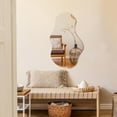 thumbnail image 4 of PERFNIQUE Irregular Wall Mirror, 35''x21'' Asymmetrical Mirror for Bathroom Living Room Entryway, Wall Mounted, 4 of 8