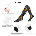 thumbnail image 5 of Sikiie Travel 1 Pairs Compression Socks for Men and Women 15-20 mmHg Running Support Socks, 5 of 7