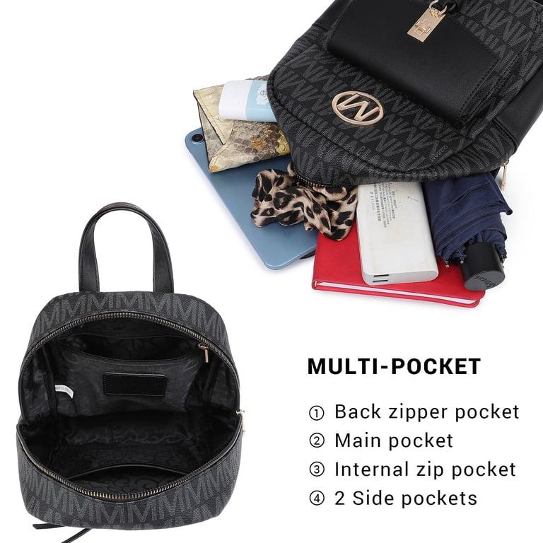 8429 MKP Small Backpack Purse Fashion Daypacks Purse Shoulder Bag MKP Mini Backpack Purse for Women Fashion Cute Small  main image 2
