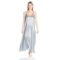 thumbnail image 3 of Women's PJ Harlow Monrow Satin Long Nightgown With Gathered Back (Morning Blue M), 3 of 4