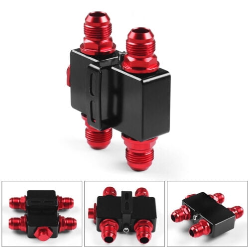 Oil Filter Sandwich Adaptor With In-Line Oil Thermostat AN10 fitting Oil Adapter
