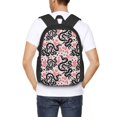 thumbnail image 4 of Fotbe Black Snake Mochila para Hombre y Mujer - Tela Oxford 600D Resistente - Mochila Impermeable de Gran Capacidad para Escuela, Viajes y Senderismo, 4 of 6