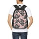 thumbnail image 4 of Fotbe Black Snake Mochila para Hombre y Mujer - Tela Oxford 600D Resistente - Mochila Impermeable de Gran Capacidad para Escuela, Viajes y Senderismo, 4 of 6