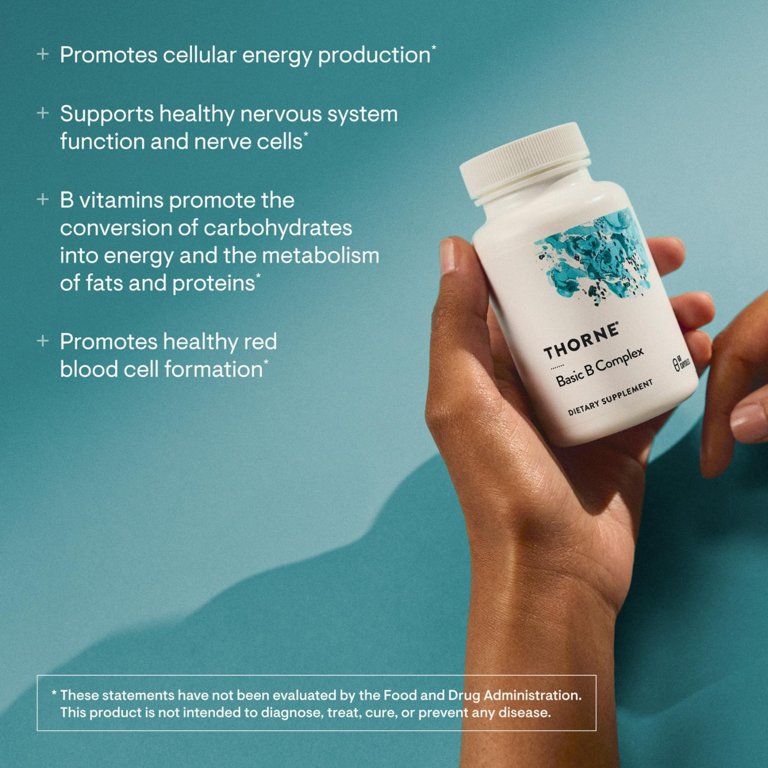 Basic B-Complex, Cellular Energy & Brain Support photo 3