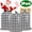Desgin2, variant on Christmas Gift Bags Large Santa Sacks Christmas Decoration Christmas Bags Reusable Drawstring Jumbo Gift Bags for Party Supplies 36" x 56" 3Pcs Desgin1
