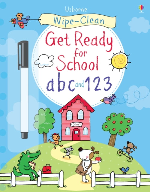 Wipeclean Get Ready for School ABC and 123 (Wipe Clean Books