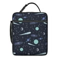 thumbnail image 6 of Star Moon Space Lunch Bag – Rocket Nebula Alien Galaxy Insulated Thermal Food Container Tote, 6 of 6