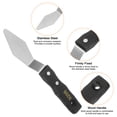 thumbnail image 4 of Uxcell No.5205 Cuchillo de paleta de pintura Espátula puntiaguda de acero inoxidable, 4 of 6