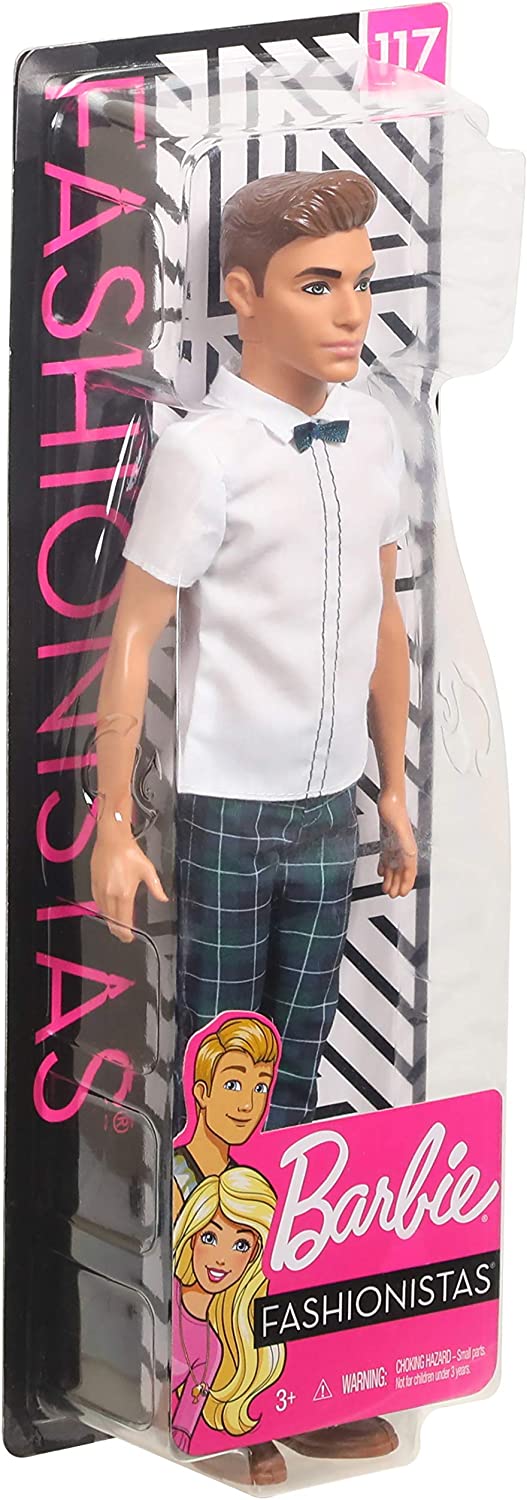 Barbie Ken Fashionistas Doll, Slim Body Type Wearing Bow Tie - image 8 of 8