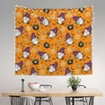 thumbnail image 2 of Pofeuu Halloween Witches Gnome Print Wall Tapestry Decoration Wall Hanging Tapestry 60 x 51 Inch, 2 of 6