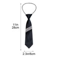 thumbnail image 3 of Pearl Rhinestone Chain Necktie, Sparkling Crystal Beaded Unisex Accessory, Adjustable Length Rust Proof Chain Tie, Elegant Luxury Formal Jewelry for Wedding Party Business Vintage Event Daily Wear, 3 of 5