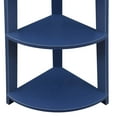 thumbnail image 4 of Convenience Concepts Newport 6 Tier Corner Bookshelf, Cobalt Blue, 4 of 7