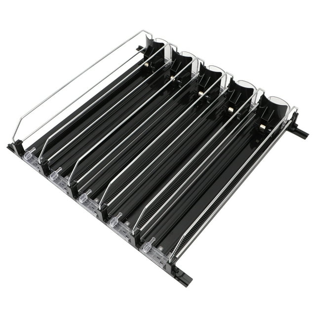 Drink Organizer for Fridge, Automatic Pusher Glide Soda Can Organizer for Refrigerator, Soda Dispenser for Fridge, Adjustable Drink Dispenser Beverage Pusher for Pantry, Kitchen