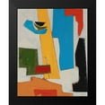 thumbnail image 2 of Delamater, Rob 12x14 Black Modern Framed Museum Art Print Titled - Andalusian Village, 2 of 5