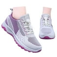 thumbnail image 3 of Xiaoxatg Women's Breathable On Sneakers for Casual Comfortable Walking Lightweight Flat Sole Ideal for Outdoor Activities and Daily Wear 7 Pink, 3 of 5