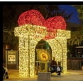 thumbnail image 3 of Decoración navideña LED personalizada, escultura acrílica, motivo de estrella gigante, motivo de estrella de Navidad 3D, decoración de calle y jardín, 3 of 4