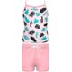 thumbnail image 1 of Niñas Traje de baño con Estampado Floral UPF 50+ Guardia de Rash Bañador de Dos Piezas Rosado Impresión 12 Rosado Impresión 12 Xishao ropa, 1 of 2